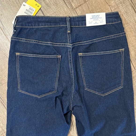 NWT Womens Size 24 Skinny Ankle Denim Jeans High Waist - Picture 6 of 6